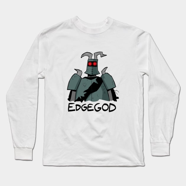 Edgegod Long Sleeve T-Shirt by Slack Wyrm